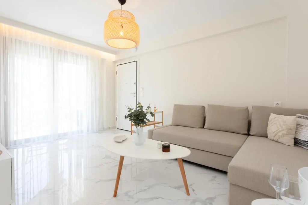 Jednosoban apartman delimican pogled more